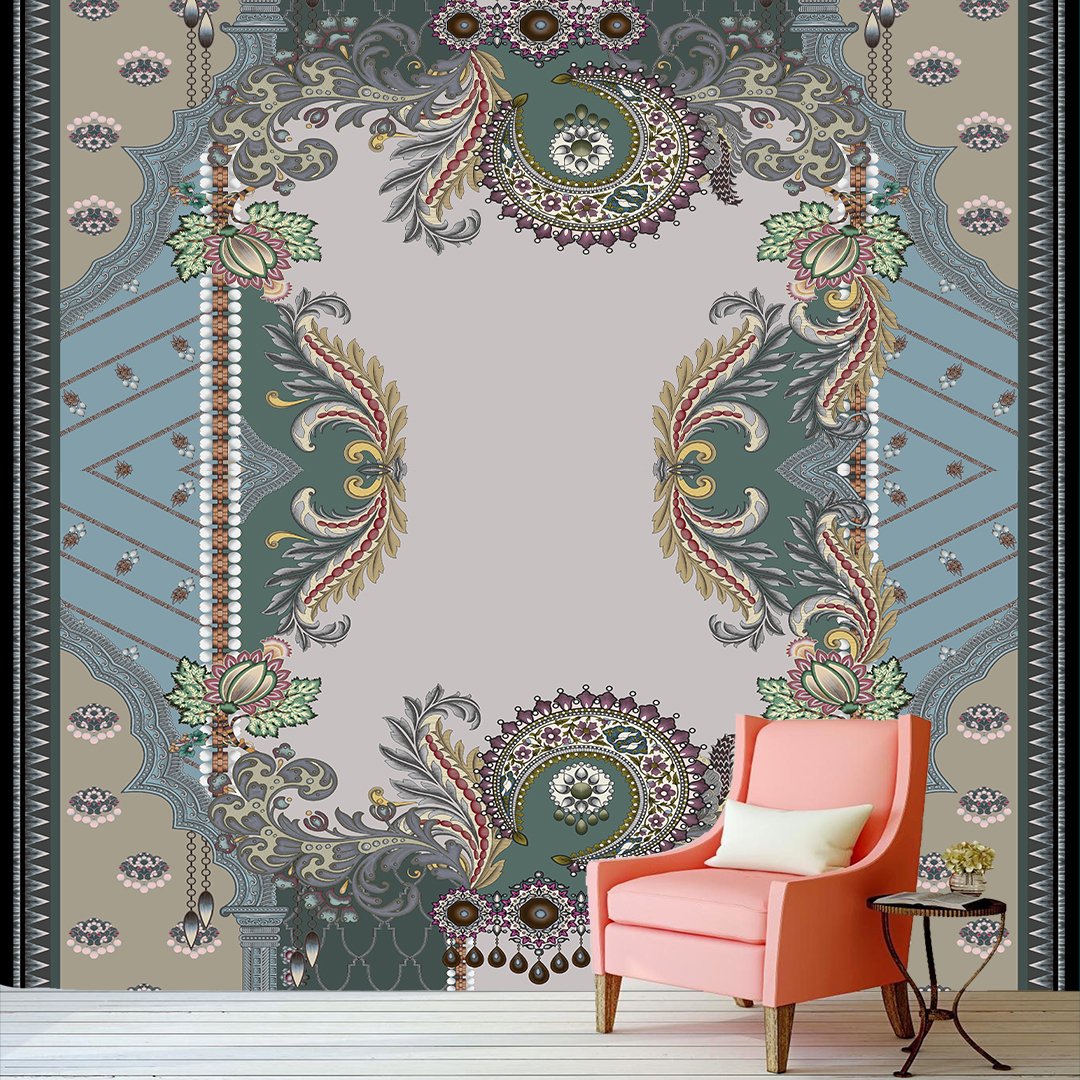 Traditional Design Customized Wallpaper DDS002