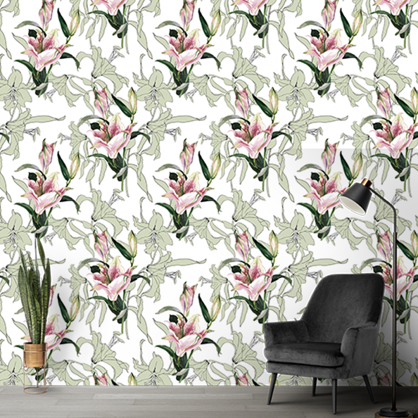 Floral Wallpaper DDS003