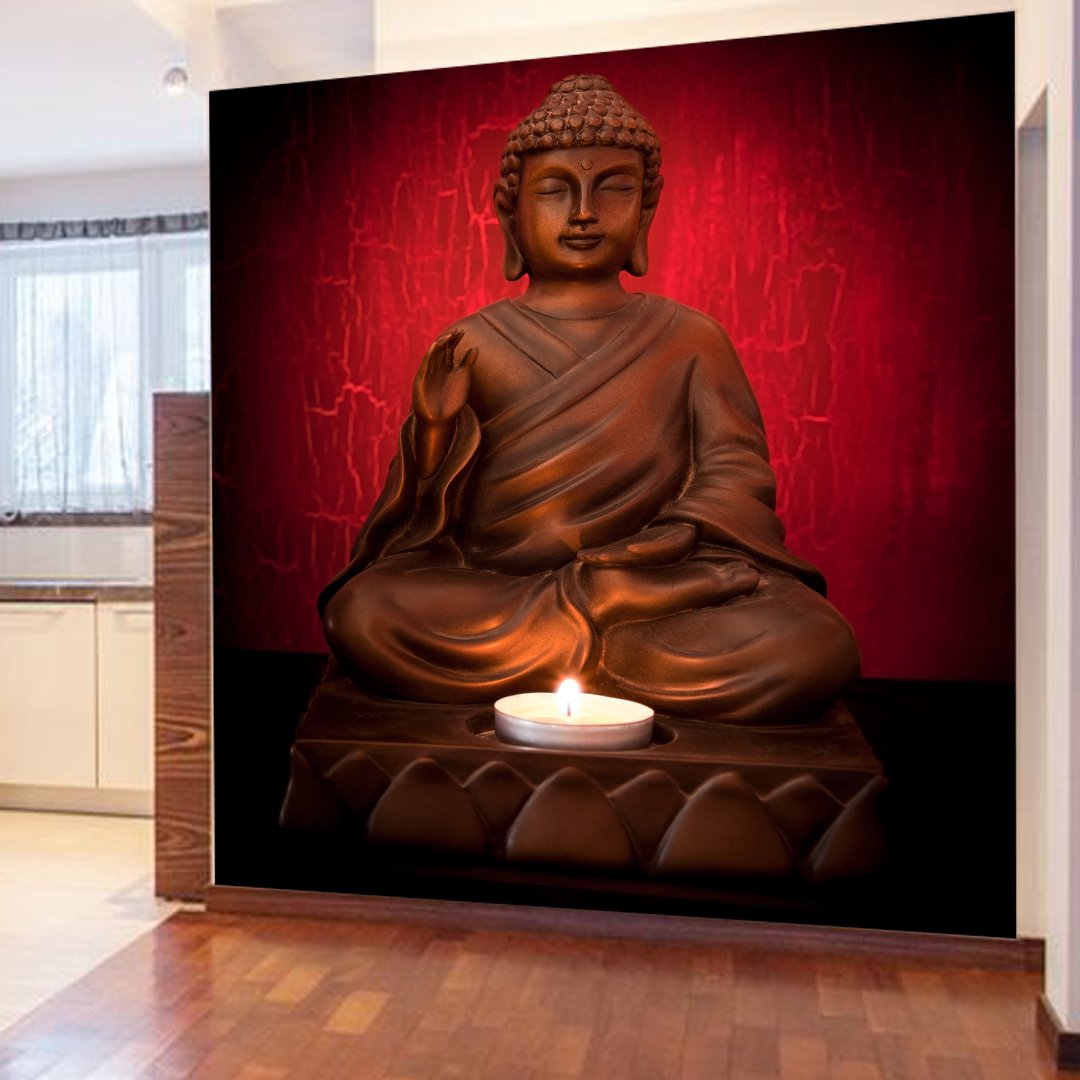 Buddha 3D Wallpaper DDS315 2