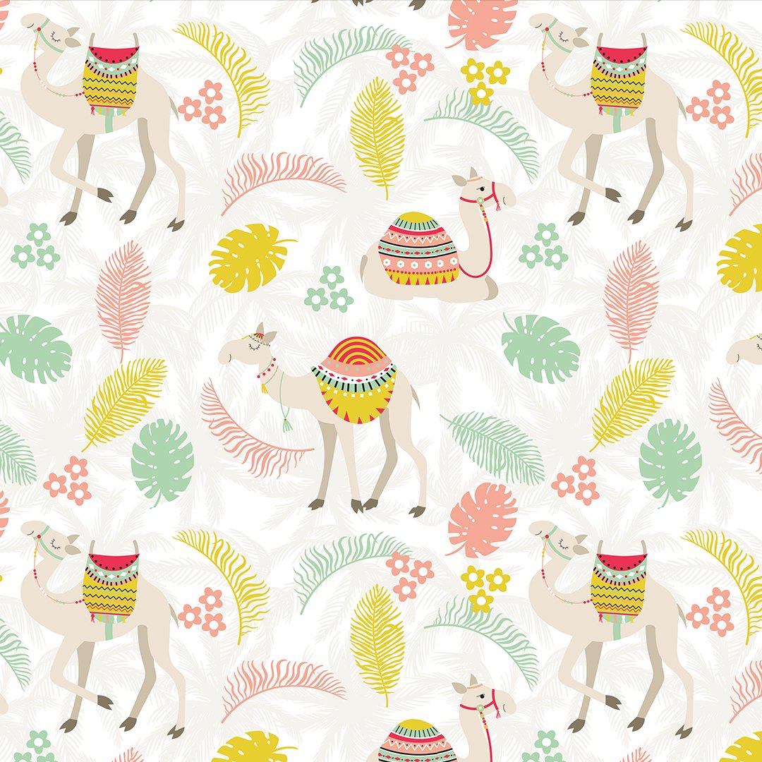 Traditional Camel Wallpaper DDS495