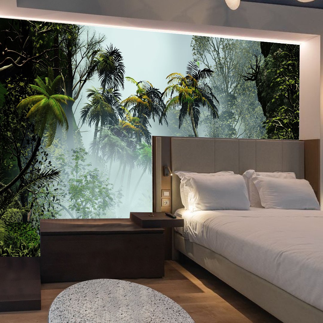 3D Tropical Tree Wallpaper DDS291