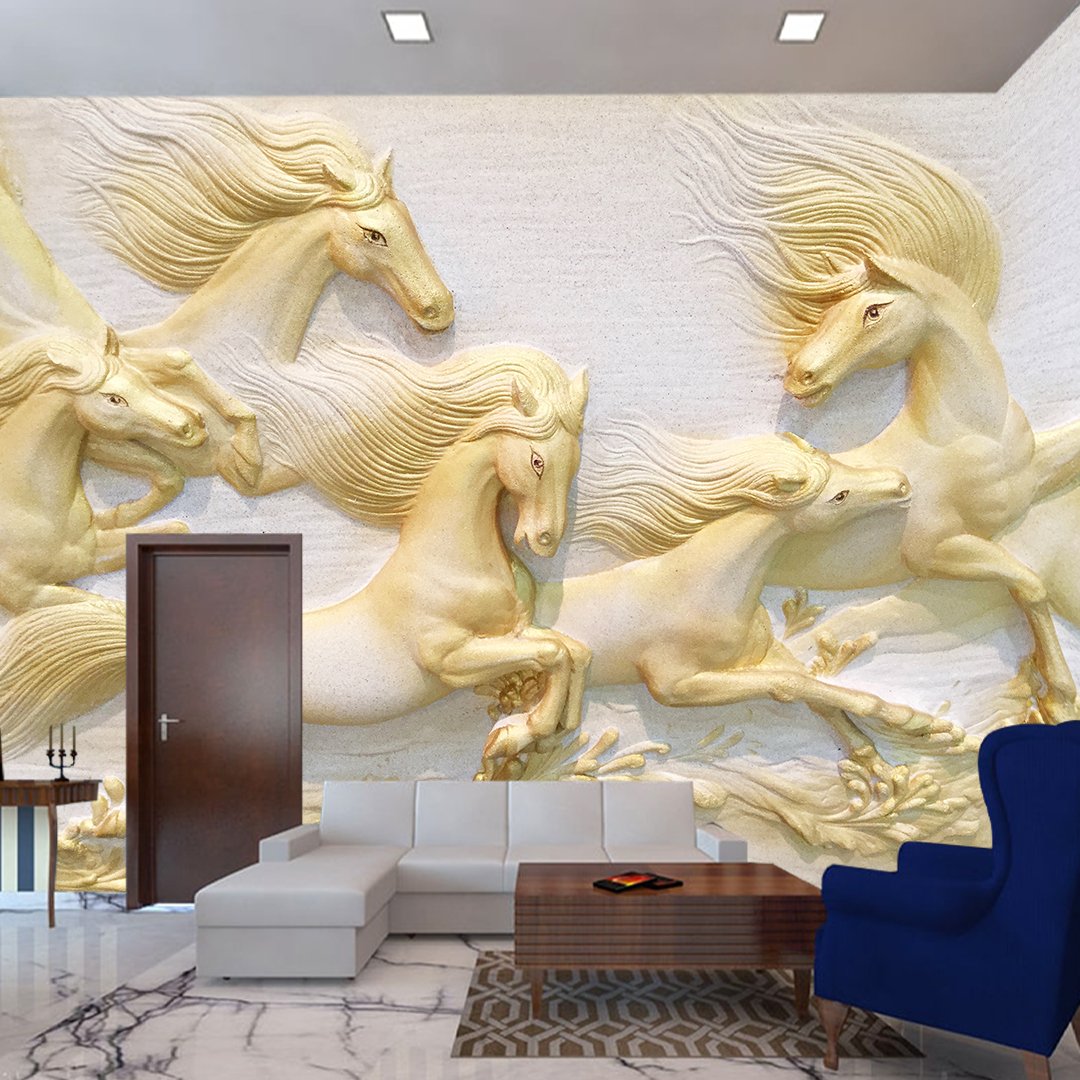 Customised 3D Horse Wallpaper DDS432 2