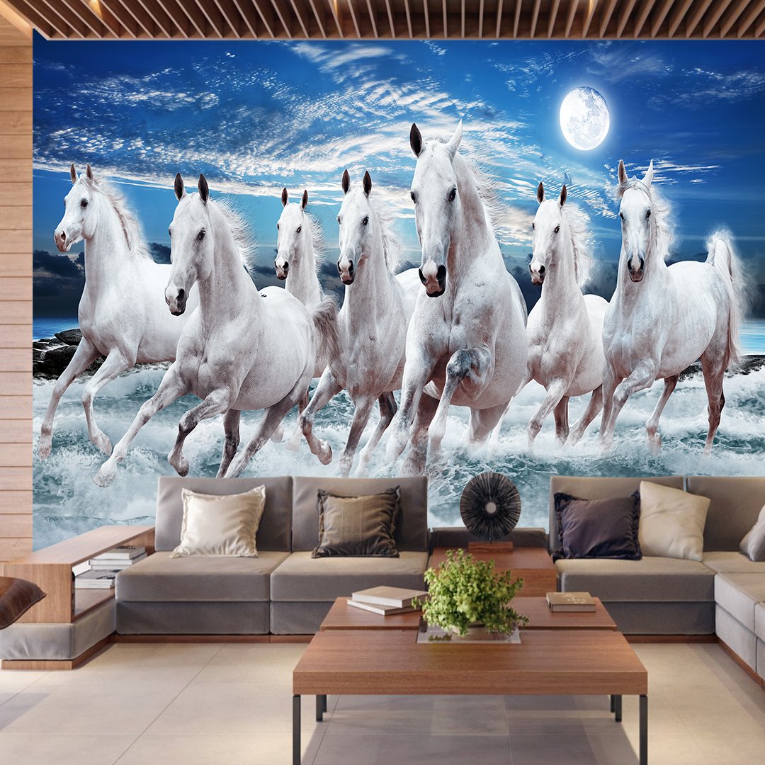 Customised 3D Horse Wallpaper DDS372