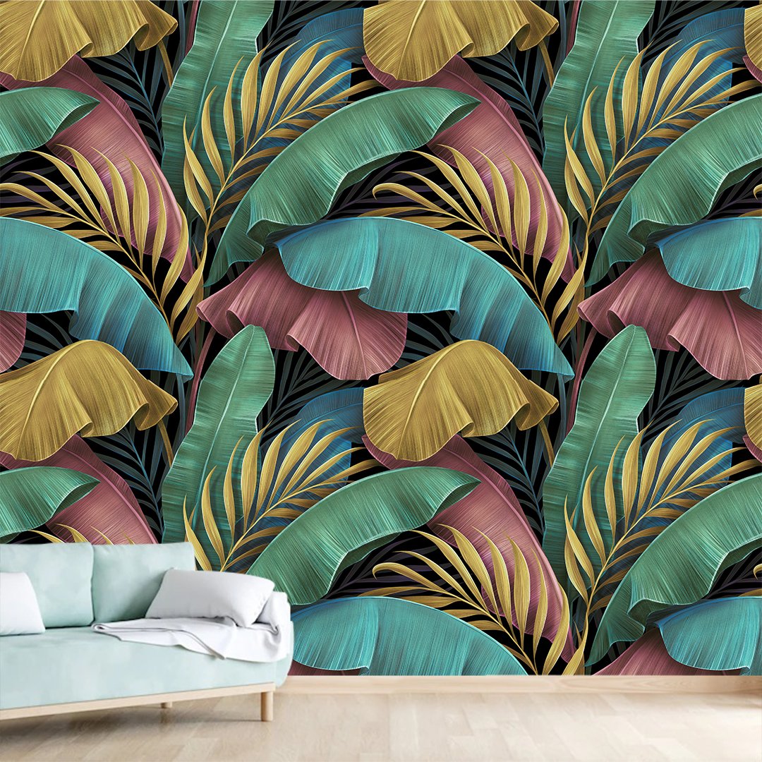 Luxurious Tropical Wallpaper DDS108