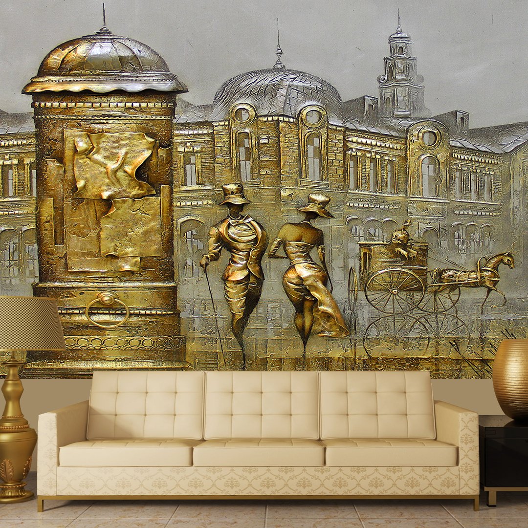 Customized 3D Traditional Wallpaper DDS121