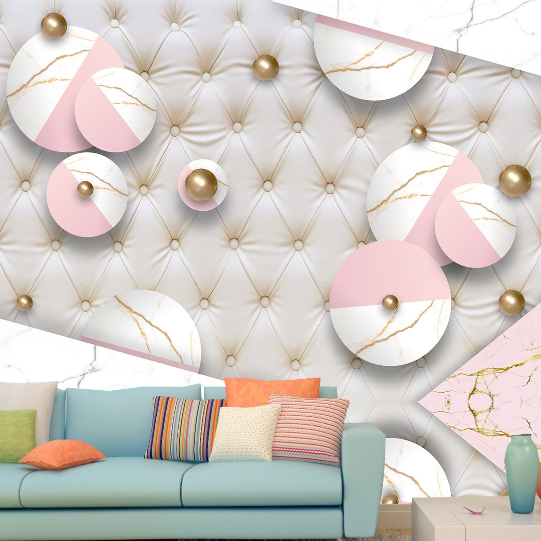 3D Creative Circle Wallpaper DDS145