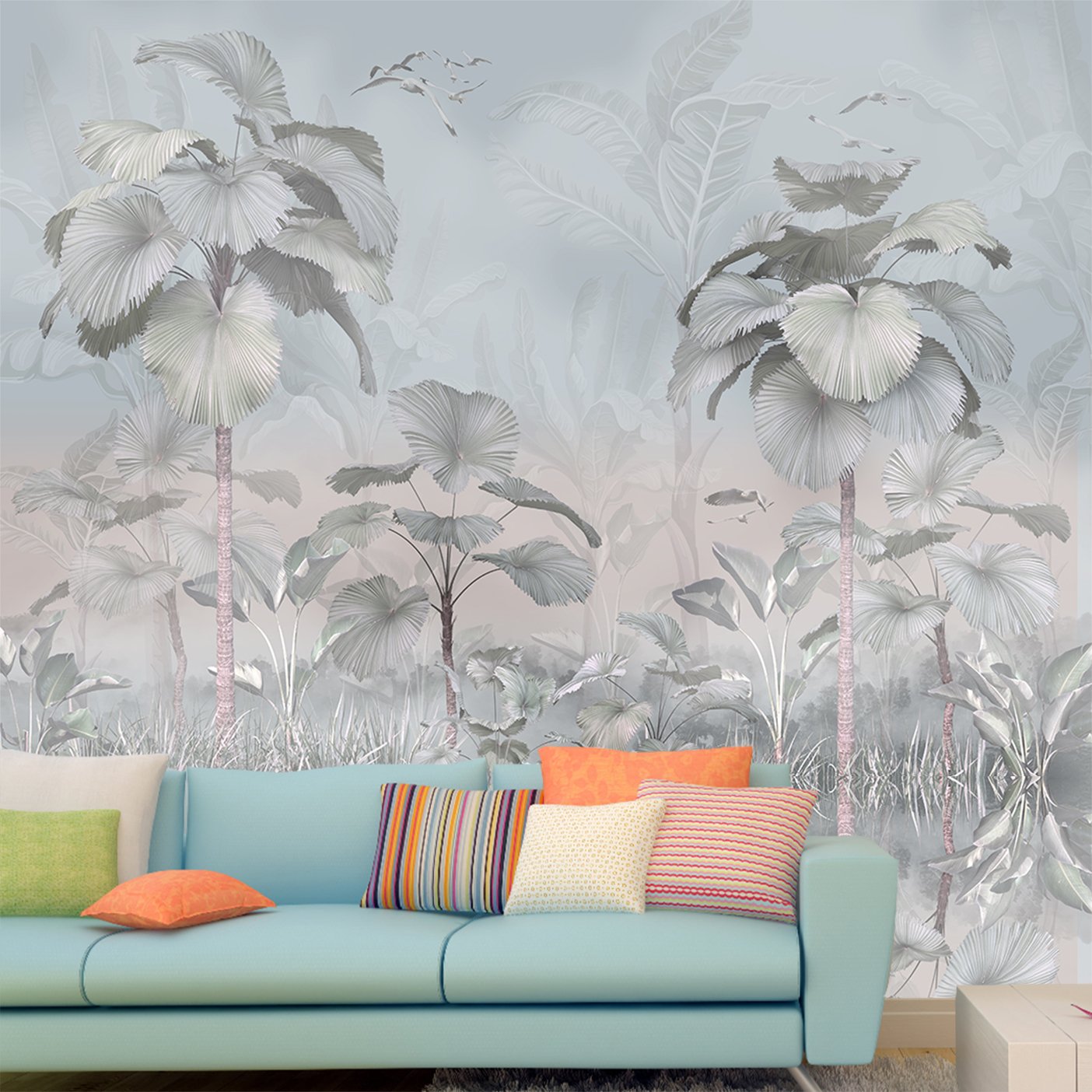 3D Botanical Wallpaper DDS151