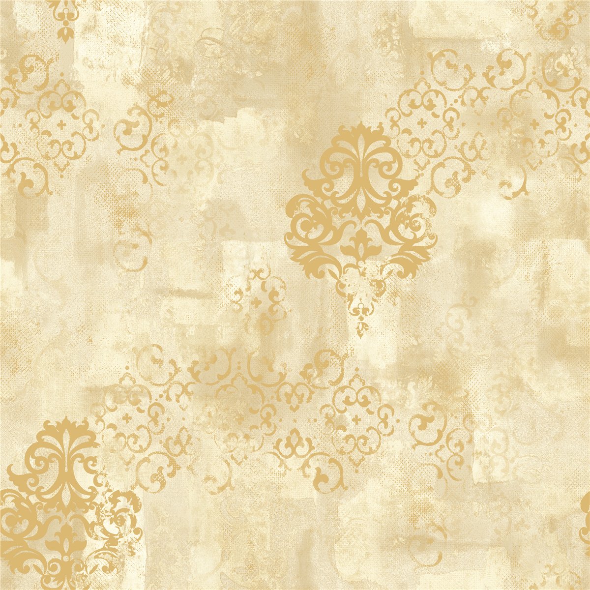 Romeo Damask Design - PVC Wallpaper MC3071