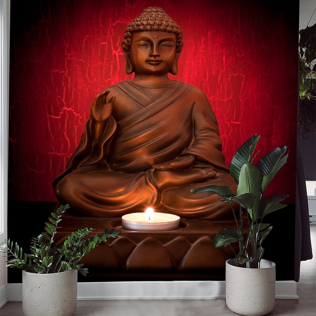 Buddha 3D Wallpaper DDS315