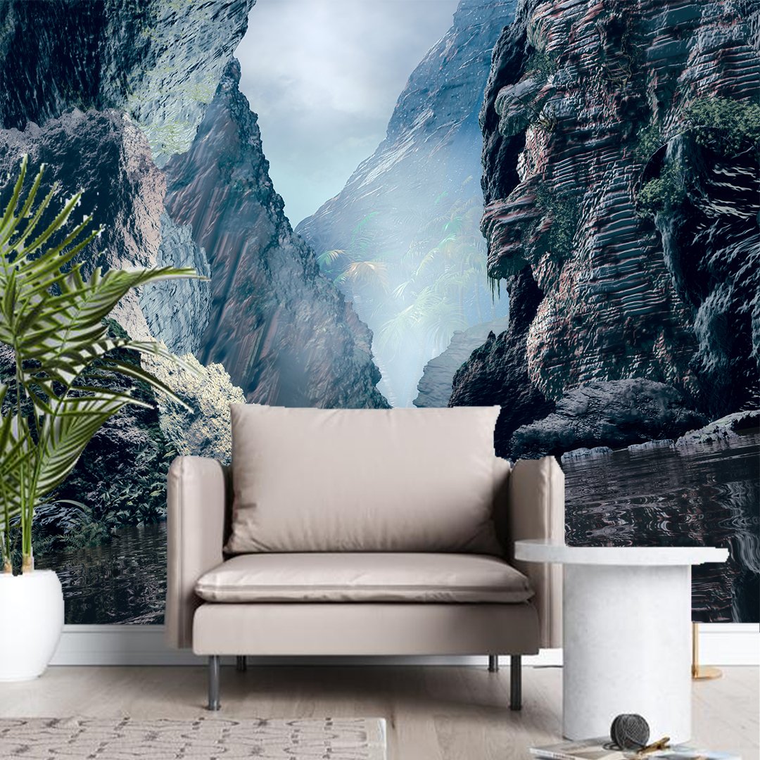 3D Mountain Wallpaper DDS331