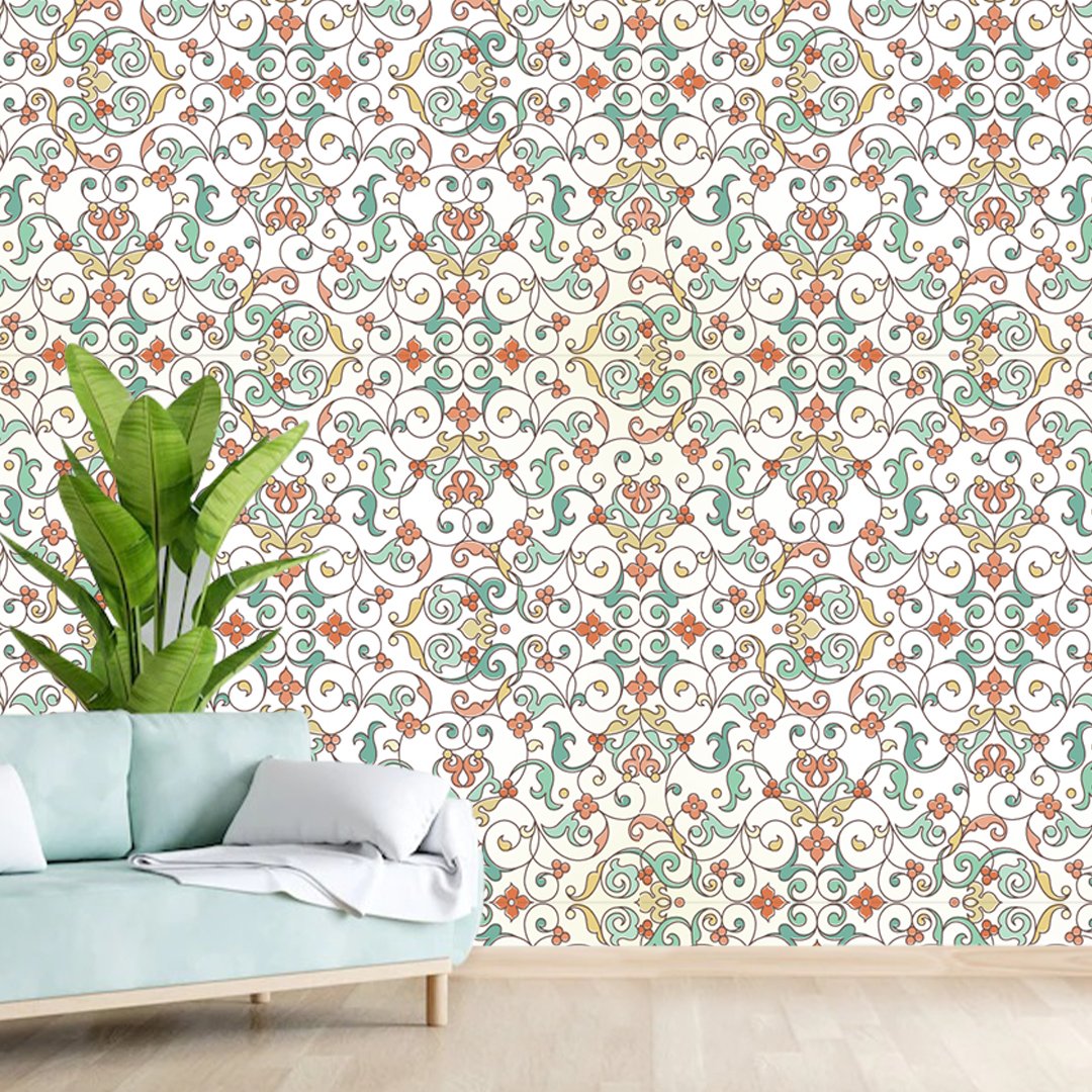 Traditional Wallpaper DDS487 2