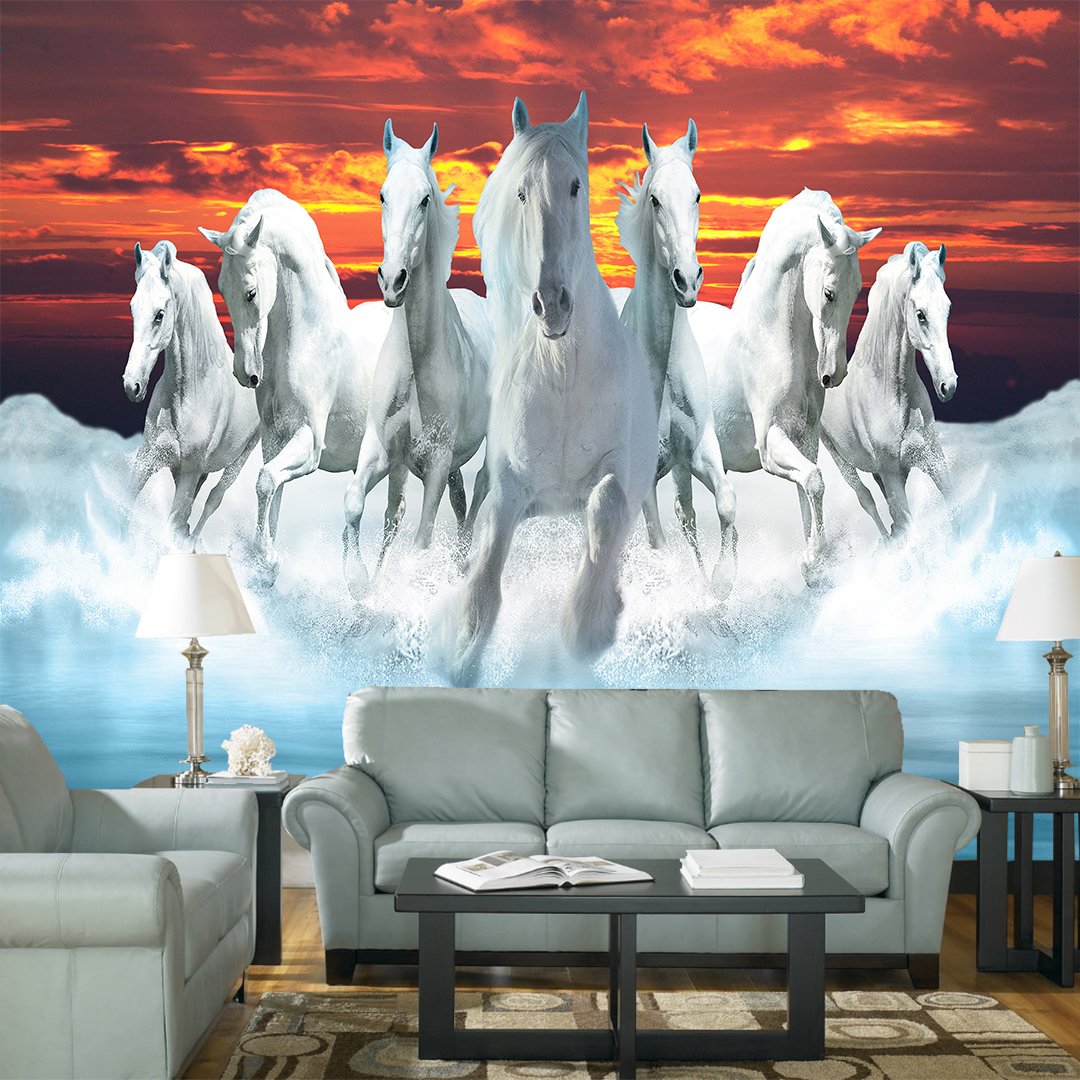 Customised 3D Horse Wallpaper DDS369 2