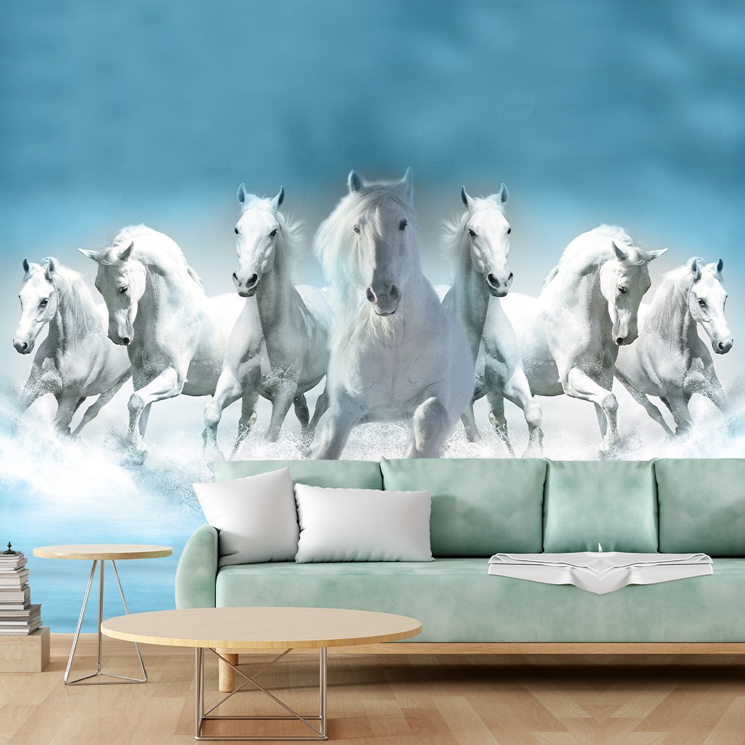 Customised 3D Horse Wallpaper DDS377