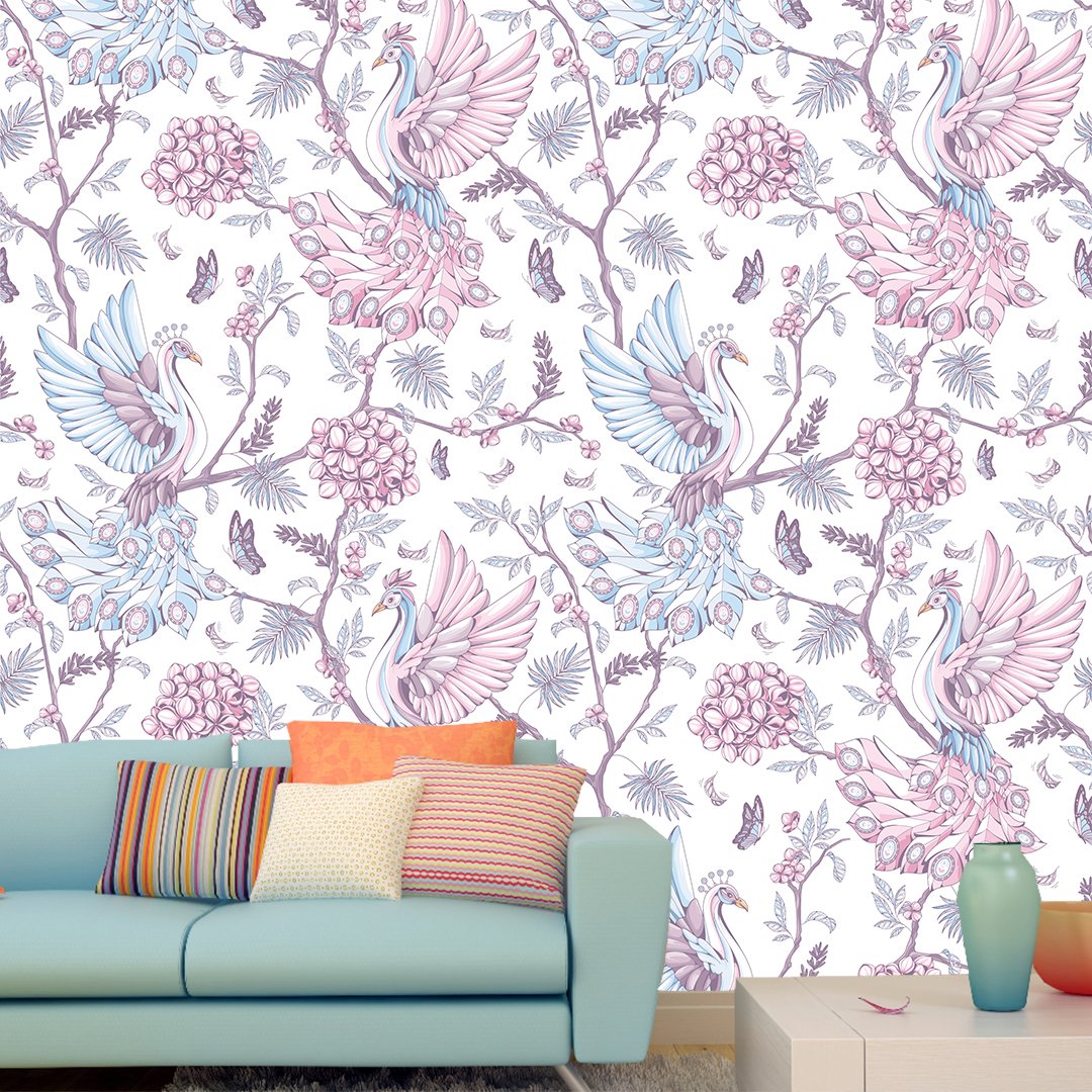 3D Floral Wallpaper DDS359