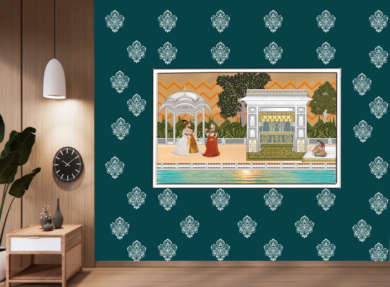 Ethnic Wallpaper DDS445 2