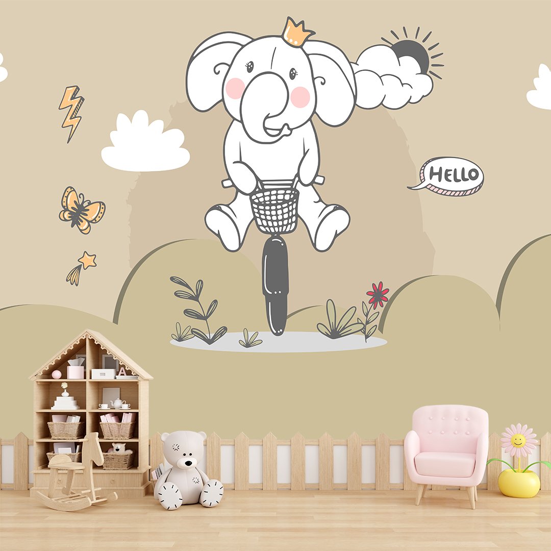 Kids Customized Wallpaper DDS233