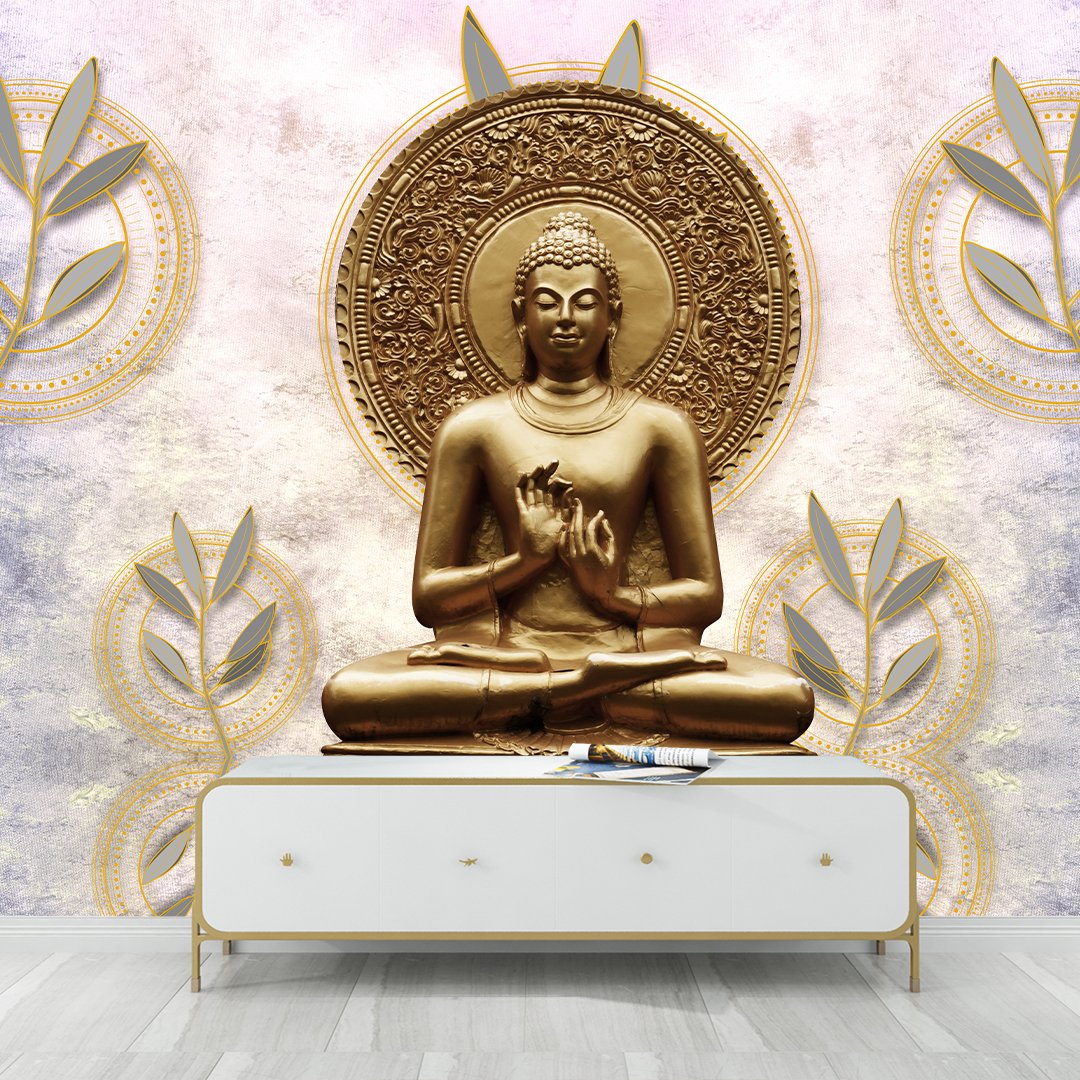 Buddha 3D Wallpaper DDS268