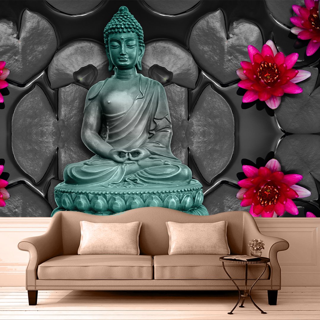 Buddha 3D Wallpaper DDS270