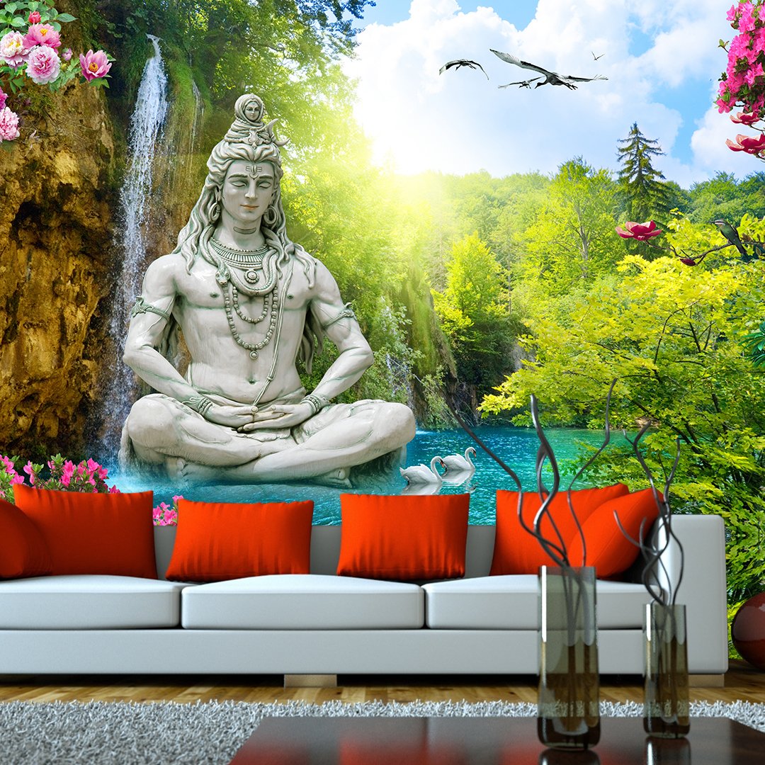 Lord Shiv 3D Wallpaper DDS283