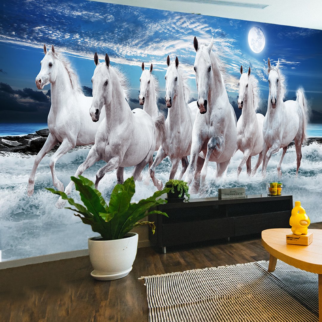 Customised 3D Horse Wallpaper DDS372 2