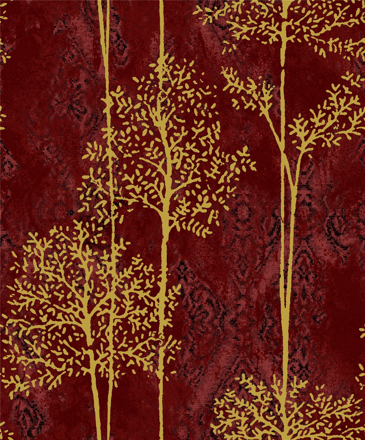 Romeo Tree Design - PVC Wallpaper MC3066