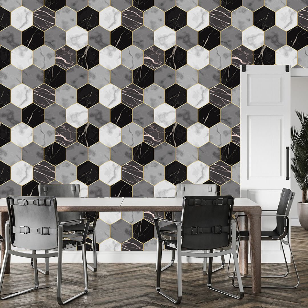 3D Geometrical Wallpaper DDS480 4