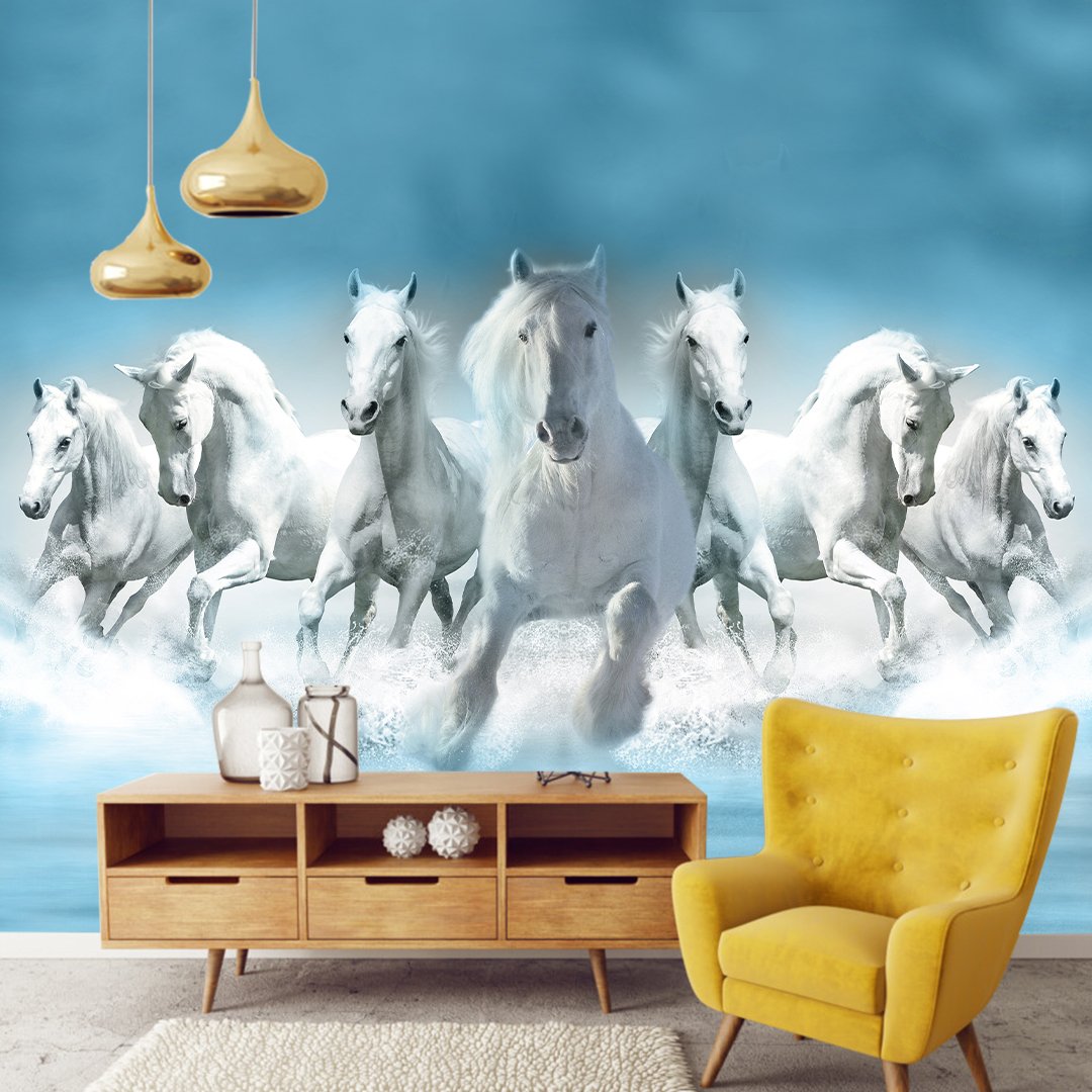 Customised 3D Horse Wallpaper DDS377 2