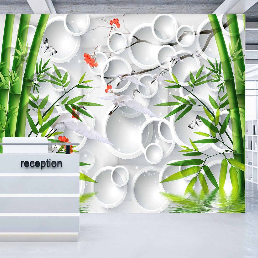 Abstract Floral Wallpaper DDS288