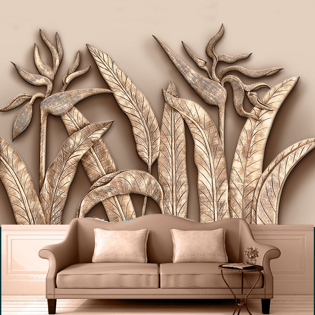 3D Feather Wallpaper DDS075