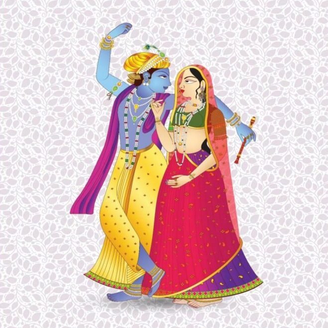 Radha Krishna Wallpaper DDS565 1